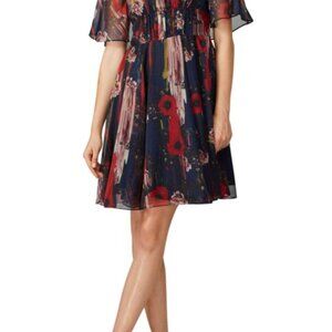 Jason Wu Collective Printed Chiffon Dress - Size 4